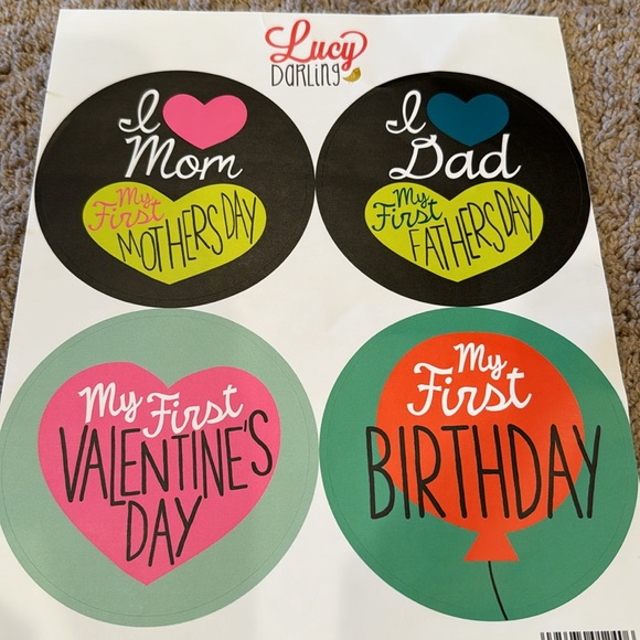 New! Baby’s First Holidays Stickers - Picture 4 of 4